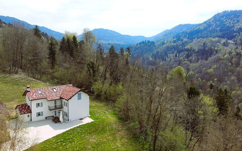 Baita Tersilia Mountain And Lake, Veneto: Hus, Hjem, Bakke, Sommerhus, Tag, Highland, Landskab, Landdistrikt, Hill Station, Dal