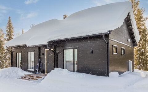 Villa Q: Træ, Sne, Sommerhus, Vinter, Tag, Hjem, Fryser, Bjælkehytte, Sidespor, Hældning