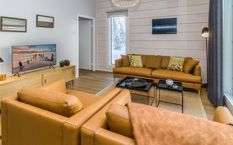Villa Q: Møbel, Indretning, Gulvbelægning, Couch, Etage, Træ, Loft, Stue, Trægulve, Værelse