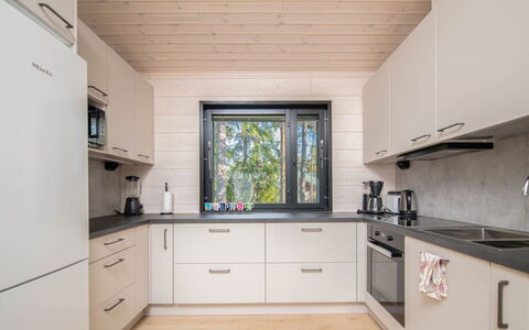 Sjöboda Hill: Træ, Køkken, Countertop, Indretning, Gulvbelægning, Cabinetry, Hjem, Etage, Loft, Køkken Apparat