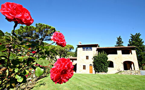 Residence Marino: Blomst, Rød, Plante, Kronblad, Himmel, Forår, Hus, Sommer, Landskab