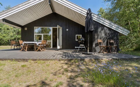 Aimo - 300M from the Sea: Vegetationen, Busk, Forår, Sommerhus, Have, Skygge, Backyard, Gård, Stol