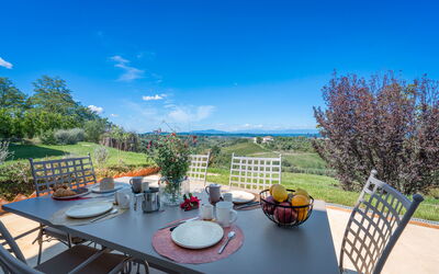Melaiolo Modern Apartment With Pool, Montaione, To