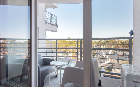 Mistral Porta Mare: Lejlighed, Altan, Ejerlejlighed, Glas, Gelænder, Dagslys, Aluminium, Hotel, Penthouselejlighed