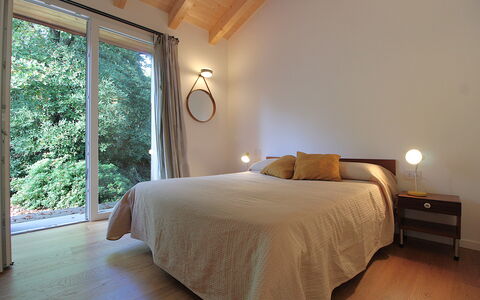 Casa Delle Eriche, Colli Euganei, Pool, Wifi: Seng, Indretning, Soveværelse, Møbel, Sengetøj, Væg, Sengetøj, Træ, Etage, Gulvbelægning