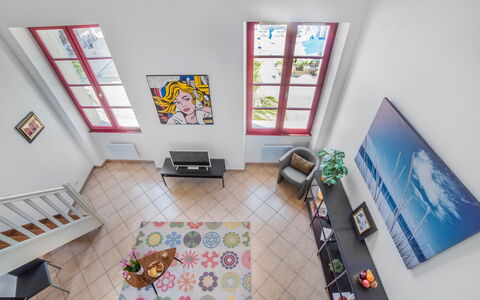 Studio Republique: Gulvbelægning, Indretning, Etage, Loft, Værelse, Hjem, Lejlighed, Stue, Trægulve, Stol