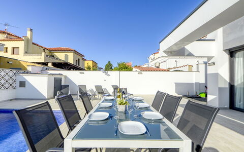 Mon Petit Paradis: Lejlighed, Hav, Altan, Skygge, Hotel, Udvej, Penthouselejlighed, Aluminium