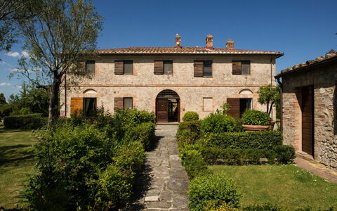 Villa Giuncheto: Arkitektur, Busk, Estate, Have, Stuehus, Sommerhus, Hacienda, Landscaping, Lawn, Hæk