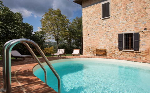 Cascina Arcangelo: Arkitektur, Kompositmateriale, Svømmepøl, Estate, Stuehus, Udendørs Møbler, Villa, Backyard