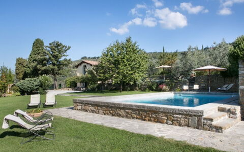 Villa Bel Monte: Svømmepøl, Udendørs Møbler, Estate, Have, Udvej, Hacienda, Skygge, Landscaping, Backyard, Eco Hotel