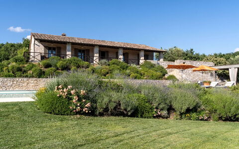 Villa Collinette: Busk, Have, Land Lot, Plantesamfund, Hjem, Bunddække, Stuehus, Landscaping, Estate