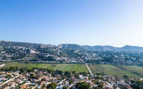 Moraira Magica: Daytime, Boligområde, Byområde, City, Fugleperspektiv, Kvarter, Forstad, Landskab, Luftfotografering, Urban Design