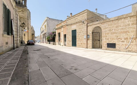 Morciano di Leuca 1: Vejbelægning, Gulvbelægning, Gade, Vej, Fortov, Beton, Flise, Cobblestone, Walkway, Gyde