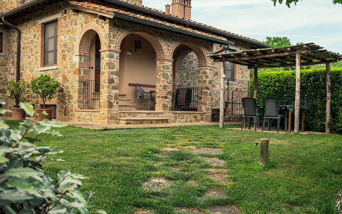 Il Noceto: Hus, Hjem, Dør, Estate, Sommerhus, Stuehus, Have, Hacienda, Mursten, Backyard
