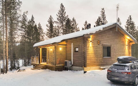 Villa Korpi: Sne, Træ, Vinter, Sommerhus, Hjem, Hus, Bjælkehytte, Fryser, Sidespor, Lærk