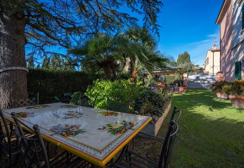 Ely Apartment In Villa, Wifi, Terricciola, Pisa: Busk, Have, Landscaping, Skygge, Gård, Hacienda, Blomsterkrukke, Stueplante, Backyard