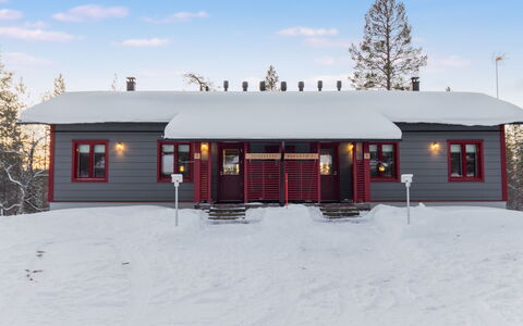 Tuiskukuru a: Sne, Hjem, Tag, Sommerhus, Vinter, Hus, Fryser, Sidespor, Dør, Hældning