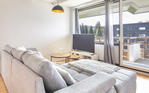 Cytises: Indretning, Gulvbelægning, Etage, Møbel, Loft, Træ, Værelse, Couch, Lejlighed, Stue