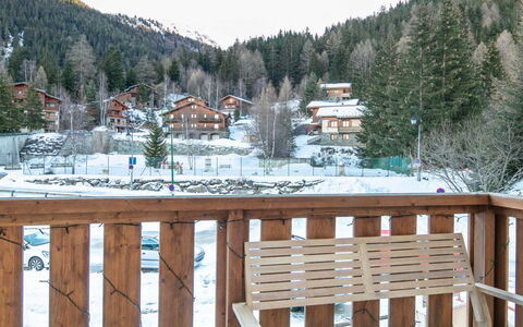 La Turra: Hill Station, Vinter, Sne, Fryser, Bjergkæde, Lærk, Dal, Alps, Hegn