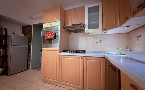 Apartment Niko, Private Garden, Wifi - Opatija: Køkken Apparat, Køkken, Countertop, Større Bandage, Cabinetry, Køkkenvask, Træ, Husholdningsapparat, Komfur, Indretning