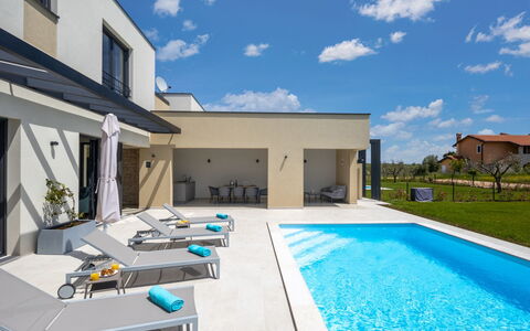 Stella & Alba: Hjem, Sommerhus, Estate, Skygge, Have, Backyard, Gård, Hacienda, Landscaping, Garden Bygninger