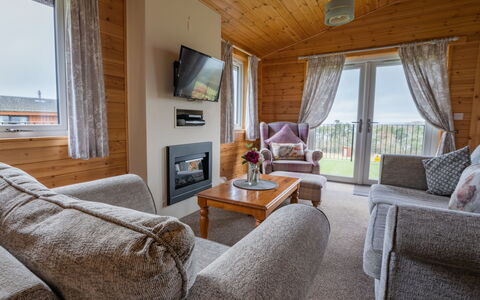 Loch Leven Lodge 21: Lejlighed, Ejerlejlighed, Skygge, Altan, Udvej, Gårdsplads, Hotel, Universitetsområde