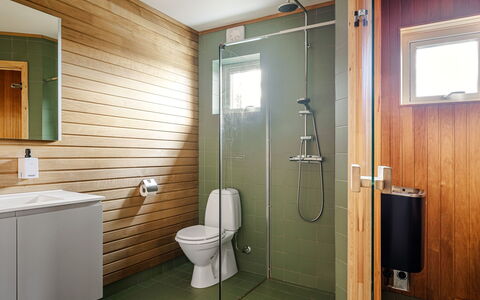 Renen 14A: Gulvbelægning, Væg, Træ, Indretning, Etage, Badeværelse, Sanitærarmatur, Toilet, Toiletbræt, Loft
