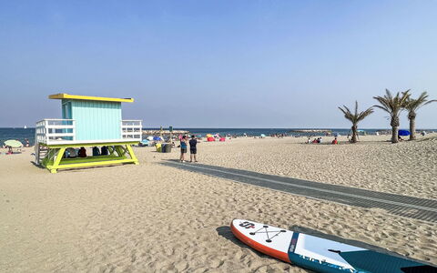 Le Barcarès 974: Krop Af Vand, Strand, Sommer, Sand, Hav, Coastal Og Oceaniske Landskabsformer, Kyst, Kyst, Fritid