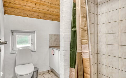 Nikolce - 300M to the Fjord: Væg, Gulvbelægning, Træ, Etage, Sanitærarmatur, Toilet, Toiletbræt, Indretning, Vvs, Badeværelse