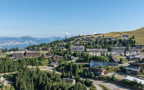 V du Bachat Silene D: Landskab, Urban Design, Hill Station, Hældning, Fugleperspektiv, Luftfotografering, Alps, Lærk, Bjerglandsby