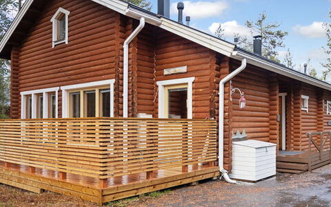 Kevätruska a: Træ, Sne, Vinter, Sommerhus, Fryser, Hjem, Bjælkehytte, Lærk, Sidespor