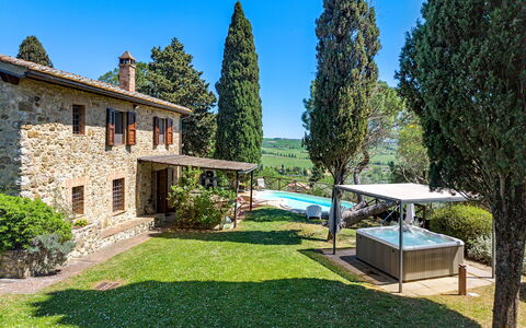 Capanna al Lago, Chianti Heritage with Vineyards V: Svømmepøl, Have, Estate, Stuehus, Backyard, Villa, Gård, Hacienda, Landscaping, Mansion