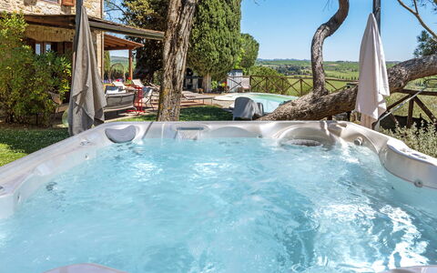 Capanna al Lago, Chianti Heritage in Vineyards: Svømmepøl, Udvej, Møbel, Udendørs Møbler, Fritid, Eco Hotel, Skygge, Thermae, Paraply, Hotel