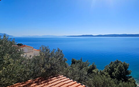 Omiš 902: Blå, Horisont, Hav, Coastal Og Oceaniske Landskabsformer, Ocean, Kyst, Tropics, Strand, Bugt, Lyd