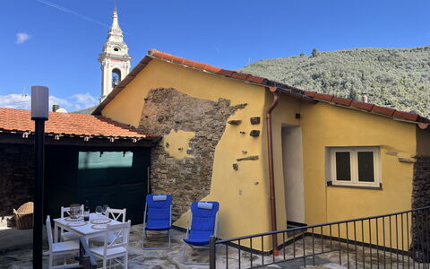 La Casa di Anna: Skygge, Altan, Hotel, Villa, Udvej, Udendørs Møbler