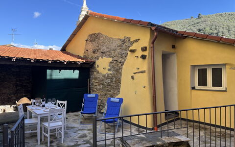 La Casa di Anna: Skygge, Altan, Hotel, Villa, Udvej, Udendørs Møbler