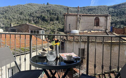 La Casa di Anna: Skygge, Altan, Hotel, Villa, Udvej, Udendørs Møbler