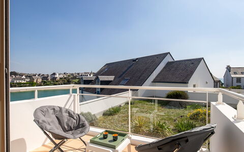 Entre Port et Plages: Lejlighed, Altan, Udvej, Hotel, Penthouselejlighed