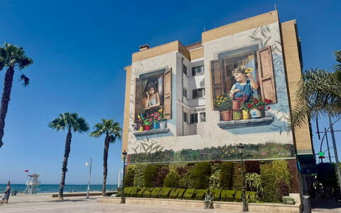 Rinconada Beachfront 2: Blandet Brug, Mural