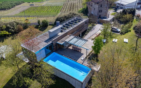 Stordita: Svømmepøl, Udvej, Kompositmateriale, Eco Hotel, Thermae, Estate, Villa, Design, Hotel, Water Feature