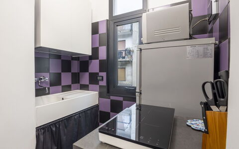 Chinatown Loft: Større Bandage, Indretning, Køkken, Gulvbelægning, Loft, Køkken Apparat, Etage, Hjem, Husholdningsapparat, Countertop