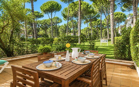 Country Club Family: Møbel, Udendørs Møbler, Bord, Udendørs Bord, Stol, Have, Køkken & Spisebord, Skygge, Eco Hotel, Udvej