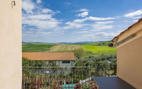 Lajatico 35: Altan, Hegn, Home Fencing, Veranda, Villa, Stuehus