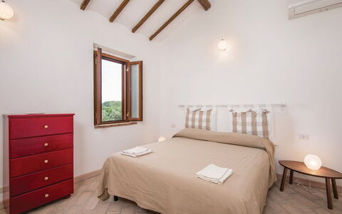 Casa Rosmarino, Ac, Wifi, Narni: Væg, Soveværelse, Træ, Seng, Etage, Indretning, Sengetøj, Hjem, Sengetøj, Gulvbelægning