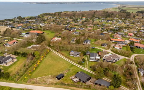 Lenya - 300M to the Fjord: Boligområde, Landskab, Land Lot, Fugleperspektiv, Forstad, Estate, Landsby, Luftfotografering, Landscaping, Plantation
