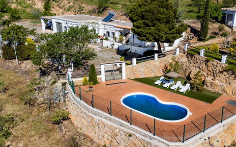 Paraje Starlight Murtas - Alpujarra: Estate, Villa, Hacienda, Skygge, Landscaping, Svømmepøl, Gård, Udvej, Eco Hotel, Backyard
