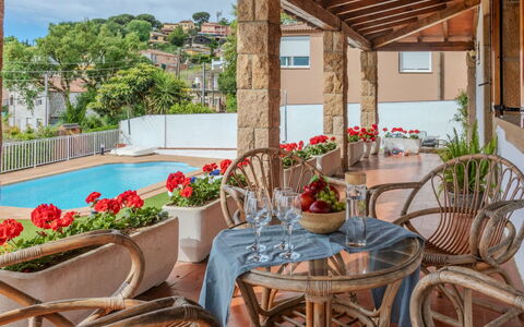 Mas Reixach: Blå, Svømmepøl, Udvej, Fritid, Tropics, Skygge, Eco Hotel, Landscaping, Hotel