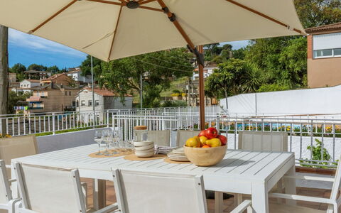 Mas Reixach: Blå, Svømmepøl, Udvej, Fritid, Tropics, Skygge, Eco Hotel, Landscaping, Hotel