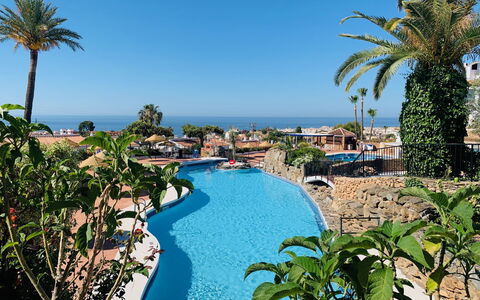 Los Geraneos de Capistrano: Udvej, Svømmepøl, Turistattraktion, Fritid, Ferie, Eco Hotel, Hotel, Ferieby
