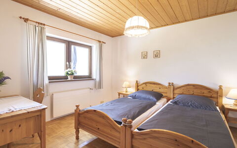 Schladming 623: Seng, Soveværelse, Sengetøj, Indretning, Sengetøj, Møbel, Træ, Loft, Værelse, Etage